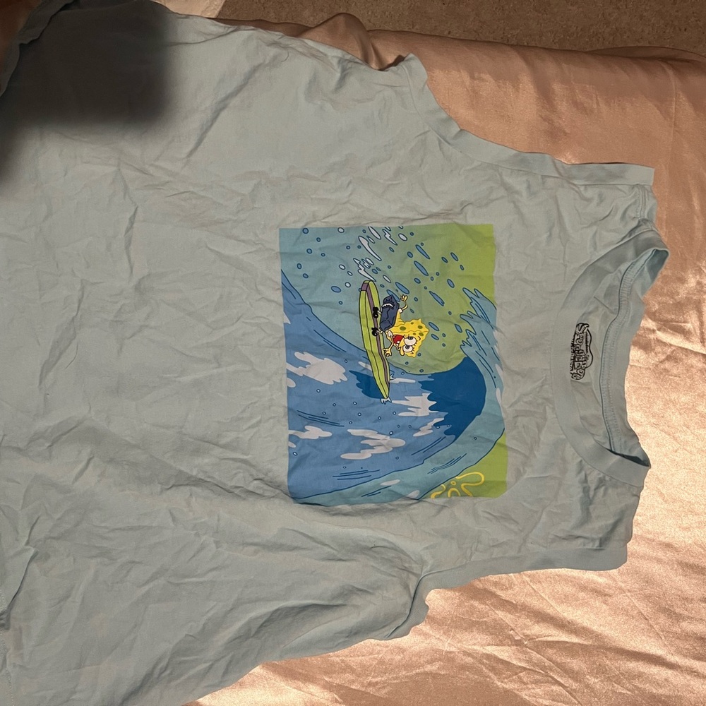 SpongeBob Surfing Graphic Tank Top